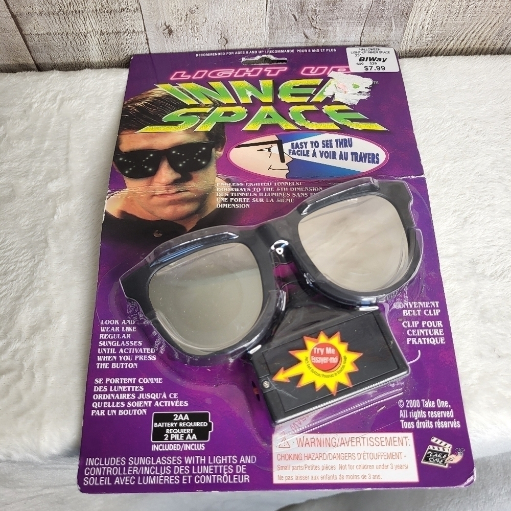 ❤️ Inner Space Light Up Glasses Toy